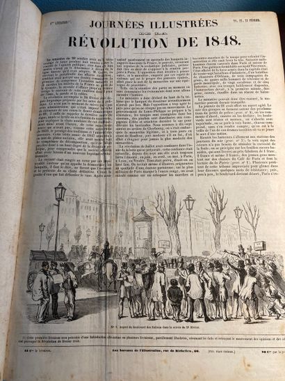 REVOLUTION de 1848 - Journées illustrées...