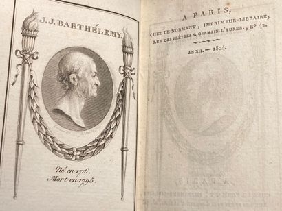 BARTHELEMY: Voyage du jeune Anacharsis en...