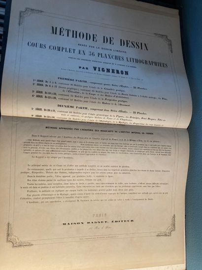 VIGNERON (Pierre-Roch): Méthode de dessin...