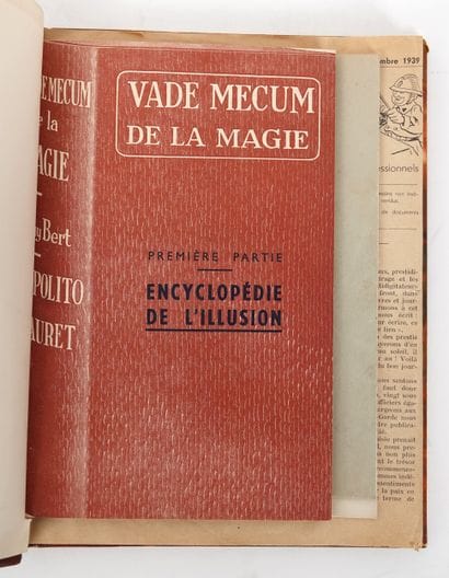 PRESTIDIGITATION - Réunion de volumes et...
