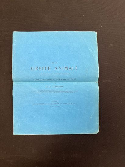 MAGITOT (Dr. E.) De la greffe animale dans...