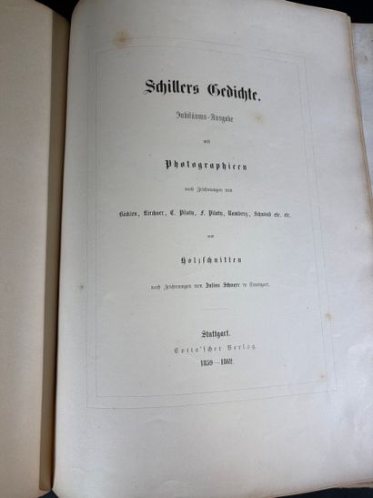 SCHILLER (Friedrich)
Schiller's Gedichte,...