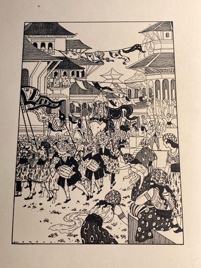 LORENZI (Fabius) Peintre et illustrateur...