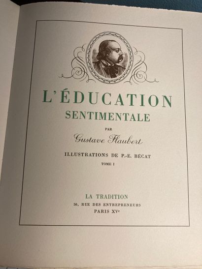 FLAUBERT (Gustave): L'éducation sentimentale....