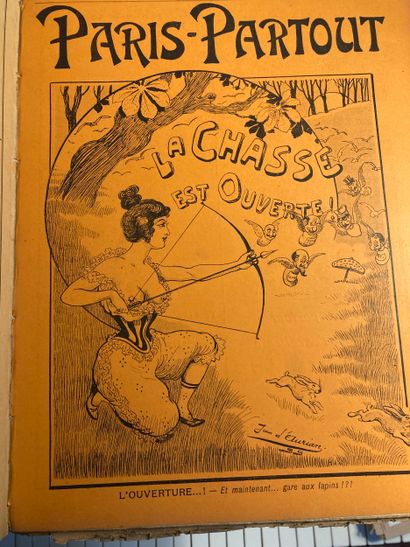 CURIOSA - Paris-Gaulois; Paris-Partout. 1899....