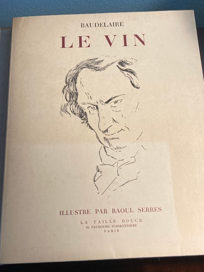 BAUDELAIRE (Charles): Le vin. Illustré par...
