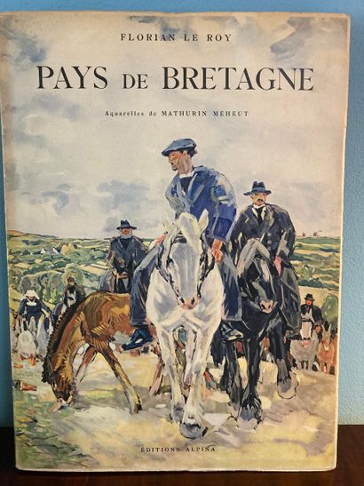 LE ROY (Florian): Pays de Bretagne. Aquarelles...