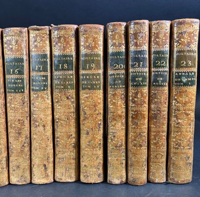 VOLTAIRE, Œuvres complètes, Genève, 1775....