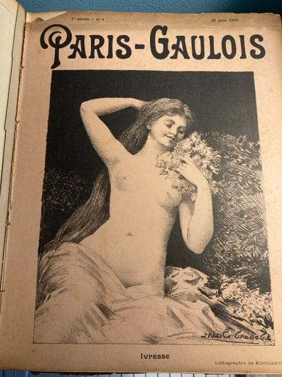 CURIOSA - Paris-Gaulois; Paris-Partout. 1899....