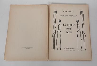 PREVERT (Jacques) - ERNST (Max): Les chiens...