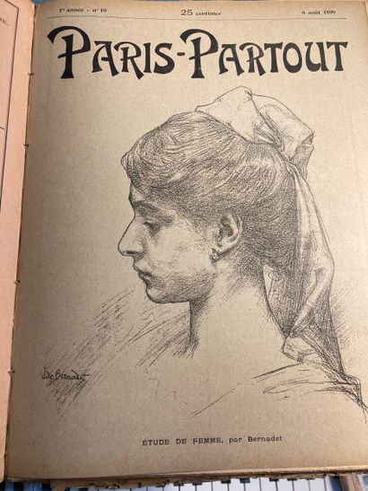 CURIOSA - Paris-Gaulois; Paris-Partout. 1899....