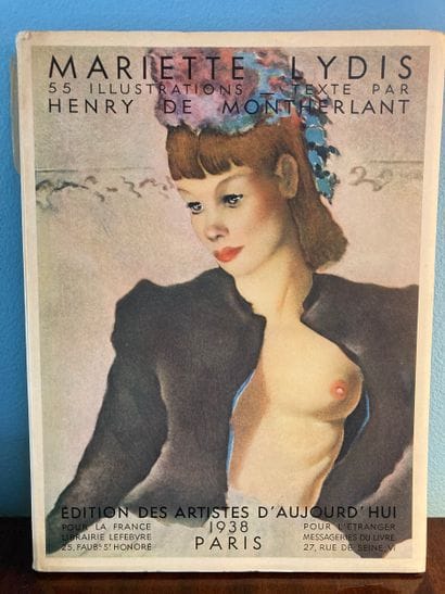 MONTHERLANT (Henri de): MARIETTE LYDIS -...