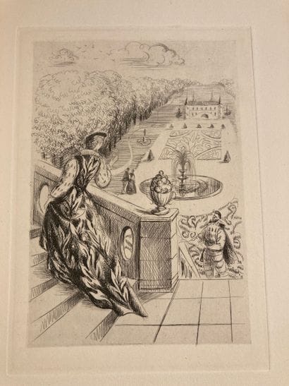 RONSARD: Les sonnets pour Hélène. Eaux-fortes...