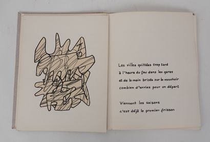 BERNE (Jacques): …le flux même…16 poèmes...