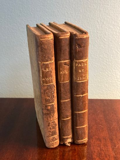 PETITS FORMATS - Réunion de 3 volumes petit...
