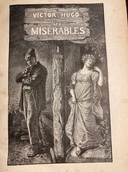 HUGO (Victor): Les Misérables; 2 vol.; Histoire...