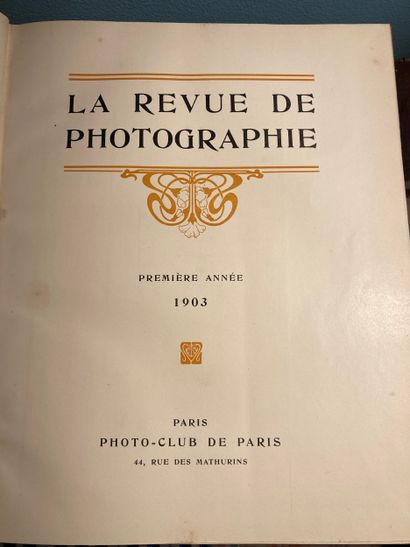 PHOTOGRAPHIE - la revue de photographie première...