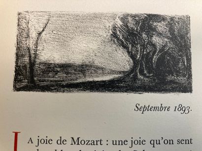 GIDE (André): Notes sur Chopin. 10 lithographies...