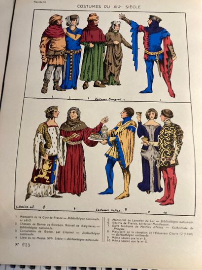 CARLIER (Alfred): Histoire du costume civil...