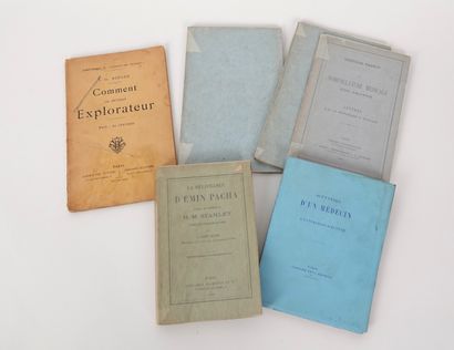 VOYAGES - Réunion de 6 vol. ou plaquettes...