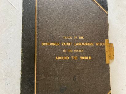 TOUR du MONDE - Track of the schooner yacht...