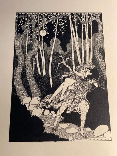 LORENZI (Fabius) Peintre et illustrateur...