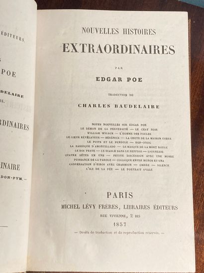 [BAUDELAIRE] Edgar POË: Histoires extraordinaires....