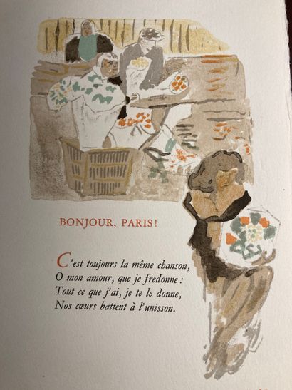 CARCO (Francis): Romance de Paris. Lithographies...
