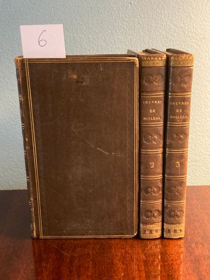BOILEAU: Œuvres. Paris, David l'ainé et Durand,...