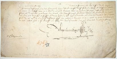 ARMÉE DE TURENNE. 1528. Quittance du paiement...