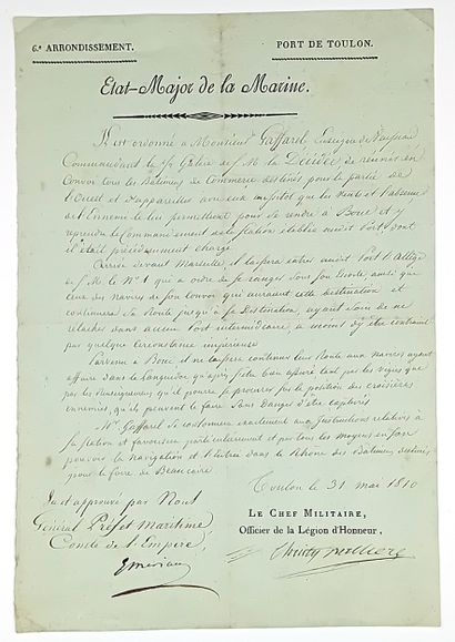 Maxime Julien ÉMERIAU DE BEAUVERGER, Vice-Amiral....