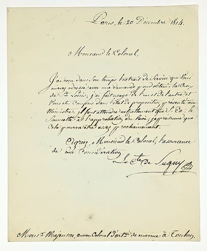 Jean-Marie Vital-Ramey, Comte de SUGNY, Général...