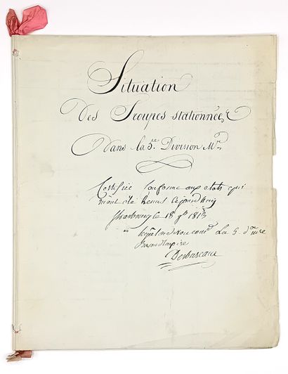 DESBUREAUX (Charles-François, baron) Général...