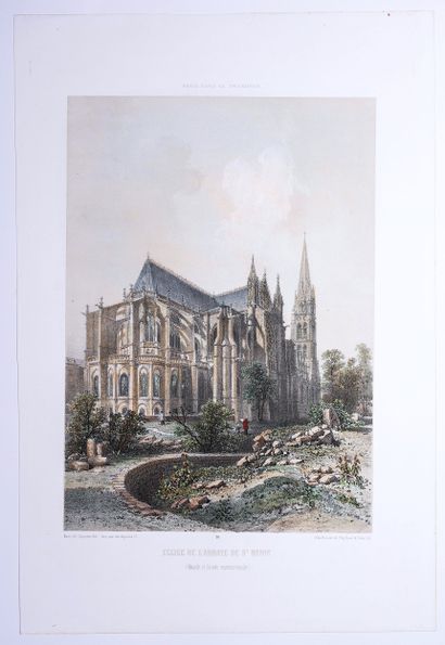 SEINE-SAINT-DENIS. « ÉGLISE DE L’ABBAYE DE...