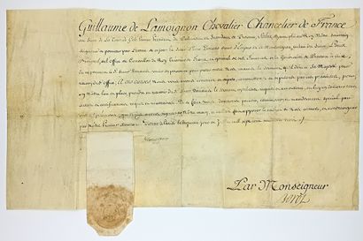 Guillaume de LAMOIGNON, Seigneur de Blanc-Mesnil...