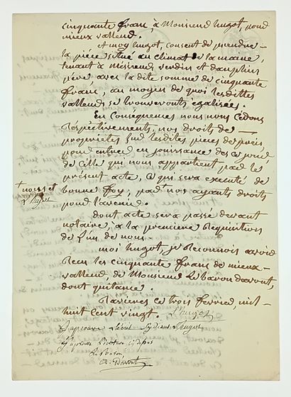 Baron DAVOUT (Louis-Alexandre-Edme-François)...