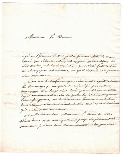 Baronne FRESSINET, femme du Général. Marie-Adélaïde...