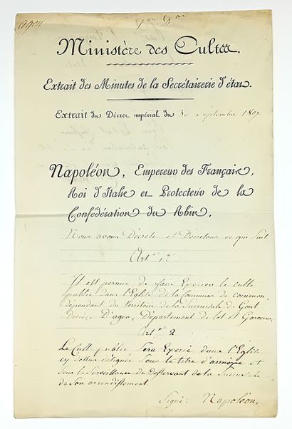 PORTALIS (Jean-Etienne-Marie) 1746-1807 -...