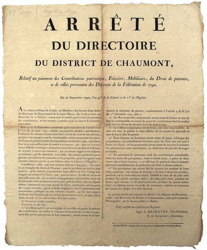 HAUTE-MARNE. FÊTE DE LA FÉDÉRATION du 14...