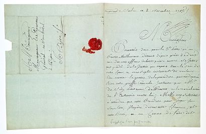 CÔTE D’OR. Lettre de Jean CHEVROT pauvre...