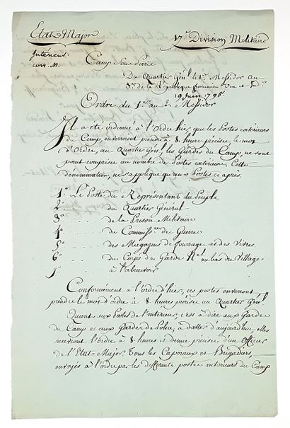Louis BARAGUEY-D’HILLIERS (1764-1812) Général...