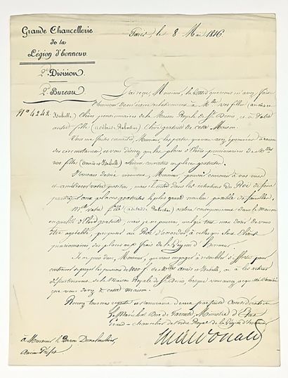 MACDONALD (Étienne Jacques Joseph Alexandre,...