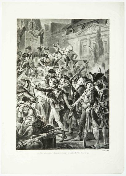 « LA PATRIE EST EN DANGER. » Litho de Ch....