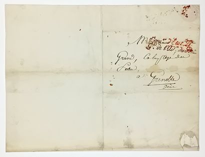 POSTE. Charles DUPLEIX DE MÉZY (1766 – 1835)...