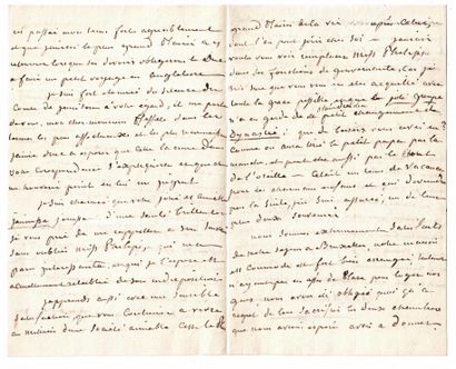 Madame DE SAINT-LAURENT, compagne du Duc...