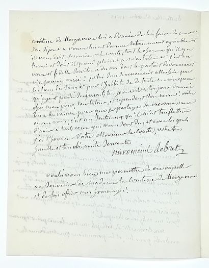 Armande LEBRET DE FLACOURT, née HUE DE MIRONÉNIL...