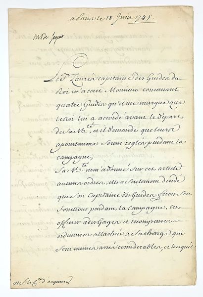 MAUREPAS (Jean-Frédéric PHÉLYPEAUX, Comte...