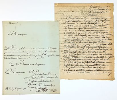 GRANET (Honoré) Négociant et Suppléant du...