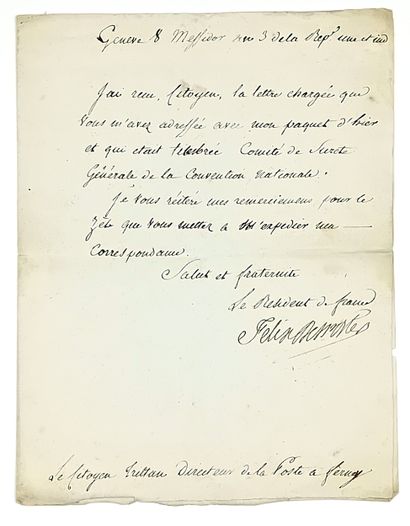 POSTES. SUISSE. Félix DESPORTES (Rouen/ Seine-Maritime...