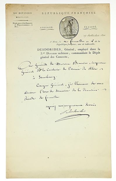 Général DESDORITES (Jean-François-Louis Picault)...